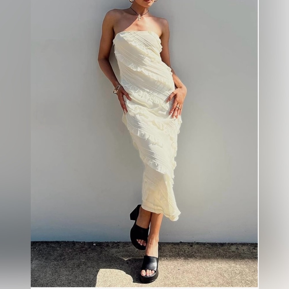 Summer Romance Dress Sz L